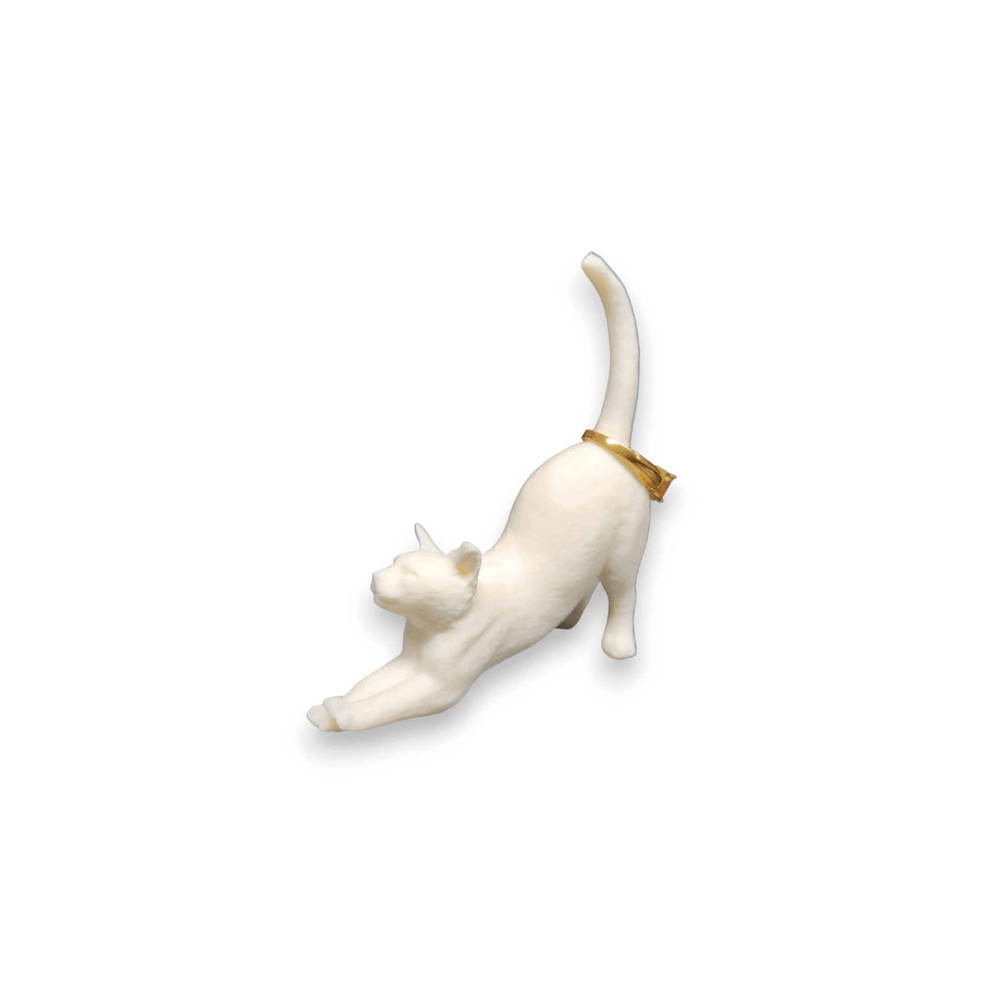 Cat Ring Holder - Eco-Friendly 3D Printed Jewelry Organizer - 3dkingdom