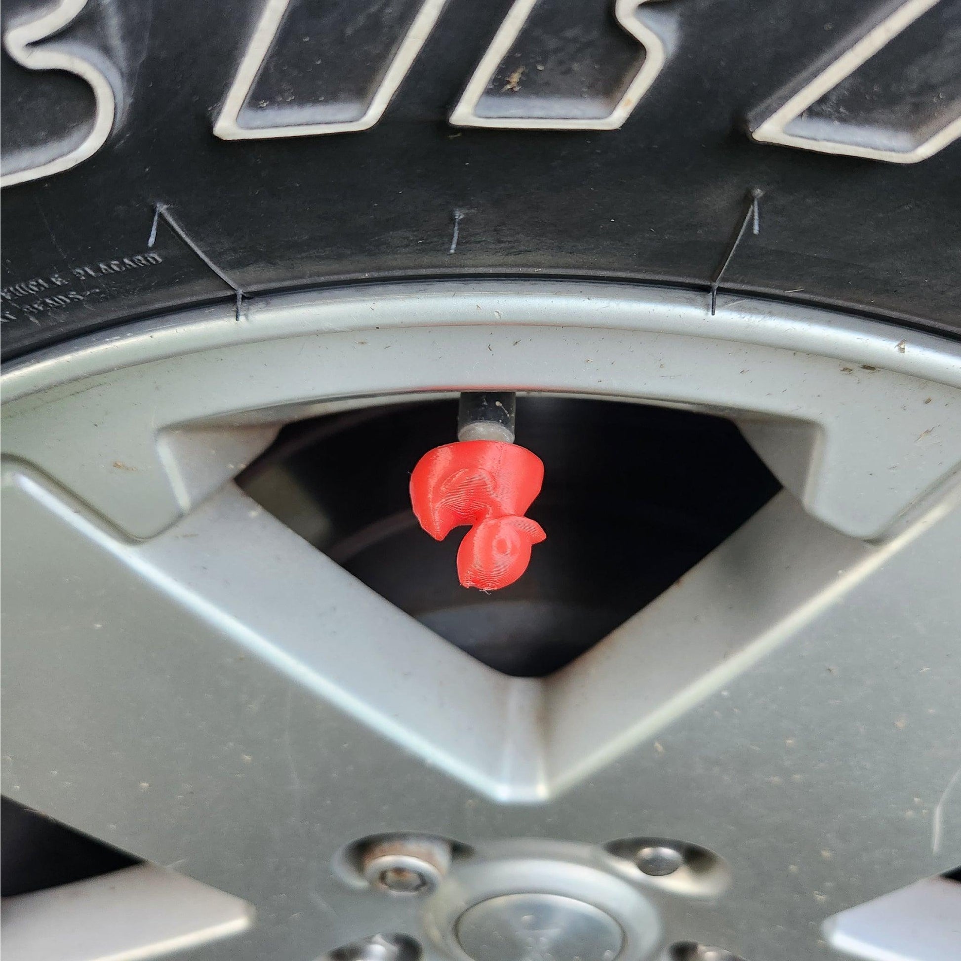 Duck Valve Stem Caps for Jeeps and Other Vehicles - Funny and Colorful Jeep Accessories - 3D Printed and Biodegradable - 3dkingdom