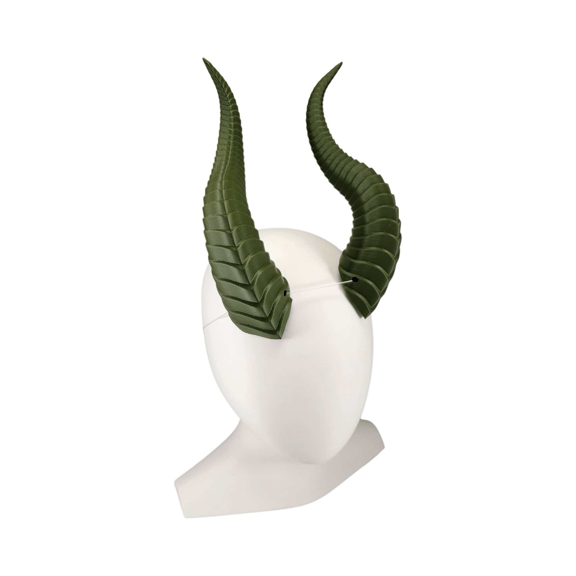 Dragon Horns for Cosplay or Headset | 3D Printed Cosplay Accessory - 3dkingdom