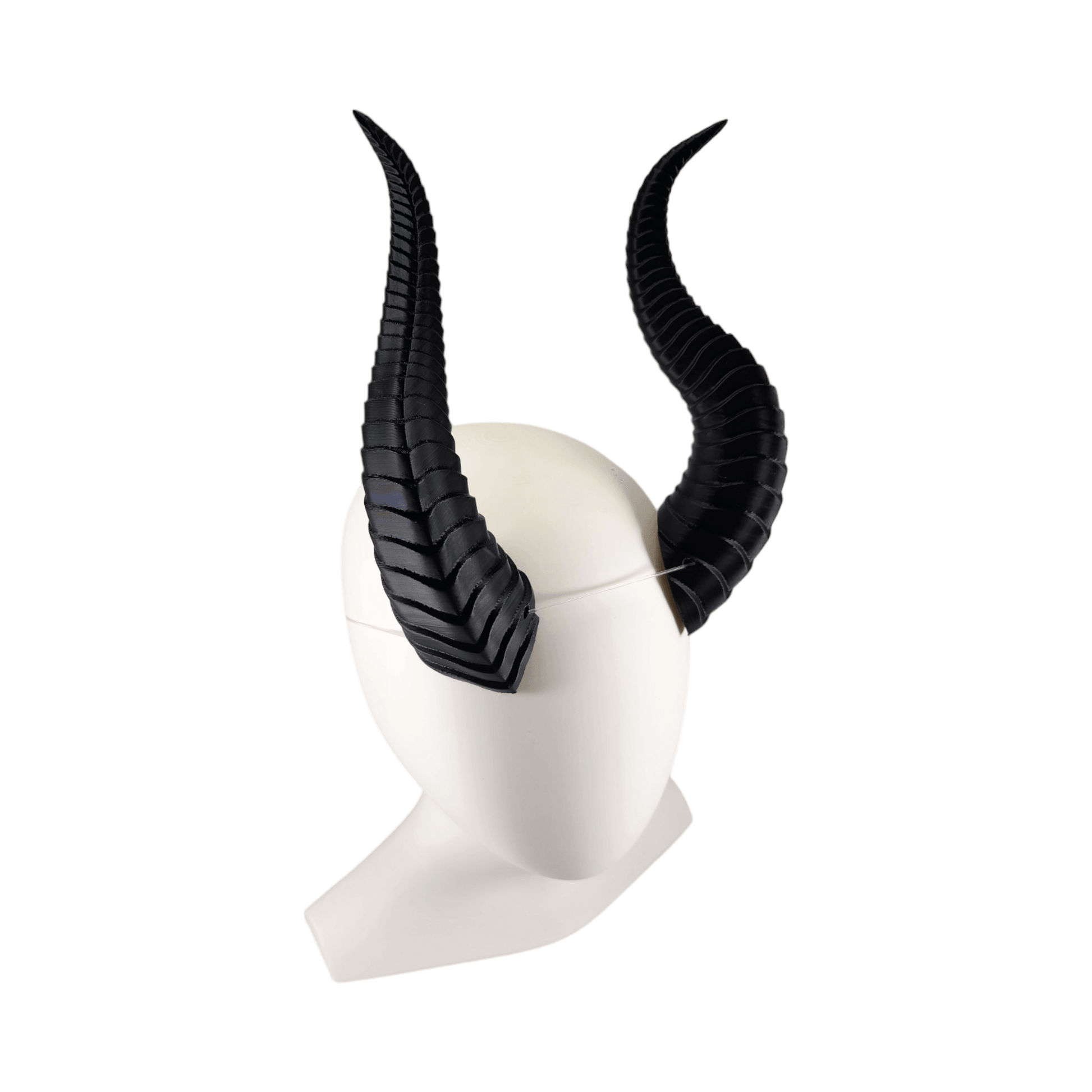 Dragon Horns for Cosplay or Headset | 3D Printed Cosplay Accessory - 3dkingdom