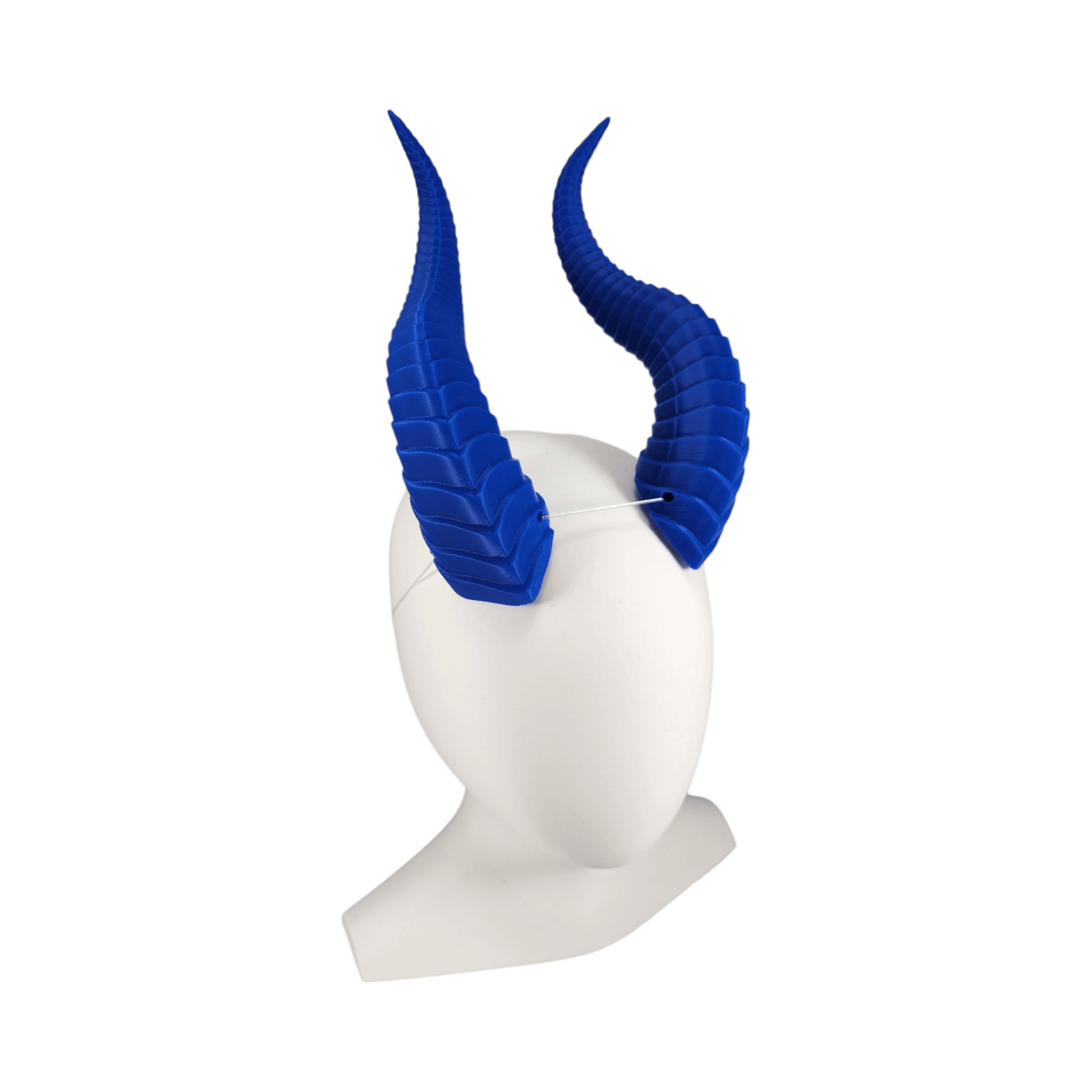 Dragon Horns for Cosplay or Headset | 3D Printed Cosplay Accessory - 3dkingdom