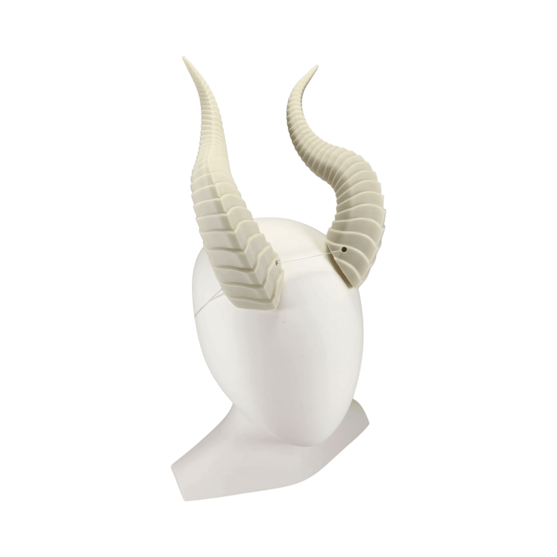 Dragon Horns for Cosplay or Headset | 3D Printed Cosplay Accessory - 3dkingdom