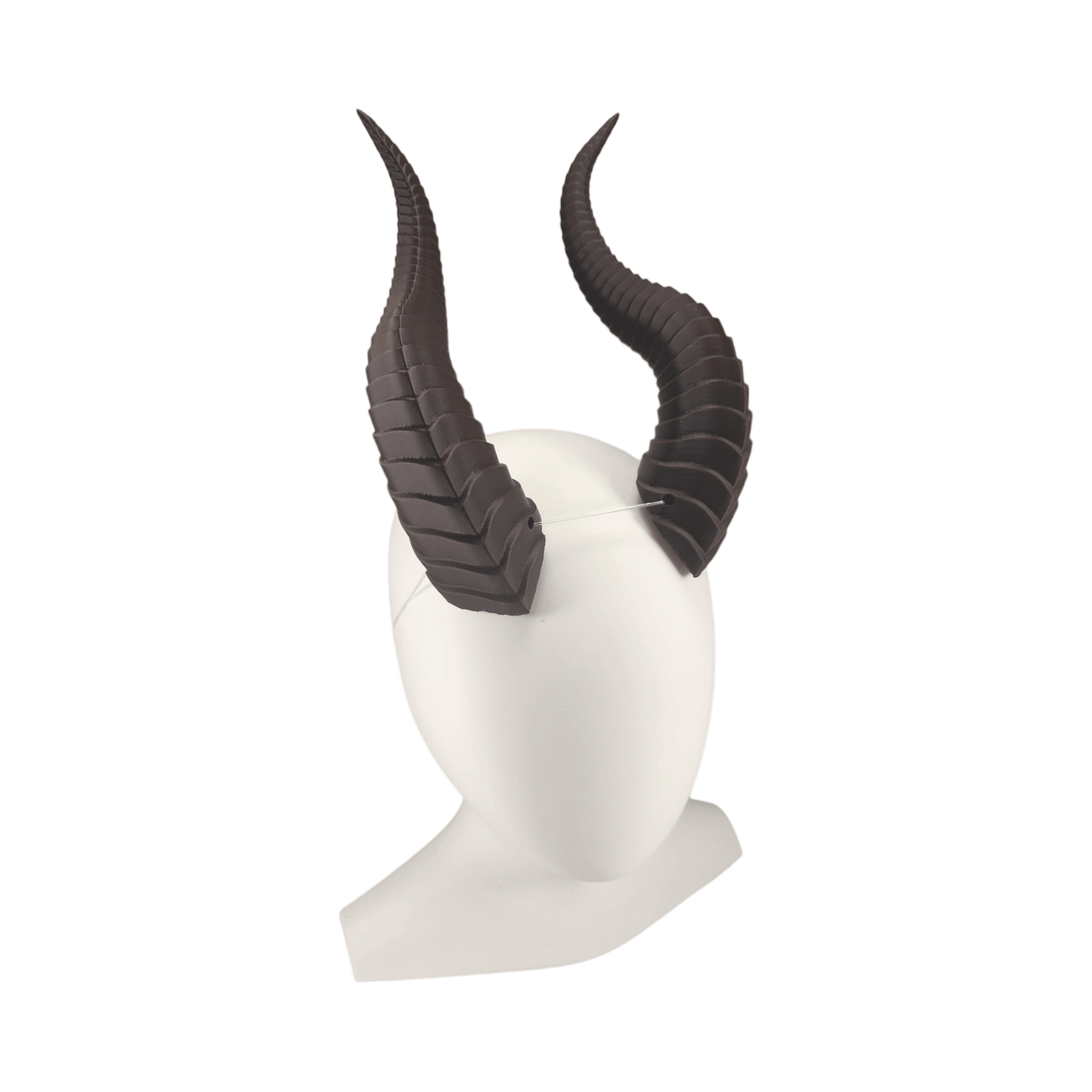 Dragon Horns for Cosplay or Headset | 3D Printed Cosplay Accessory - 3dkingdom