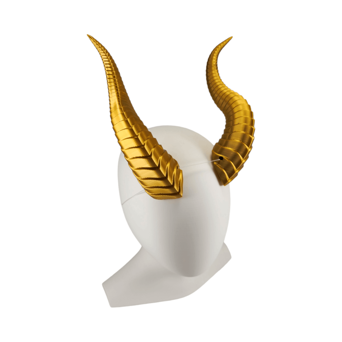 Dragon Horns for Cosplay or Headset | 3D Printed Cosplay Accessory - 3dkingdom