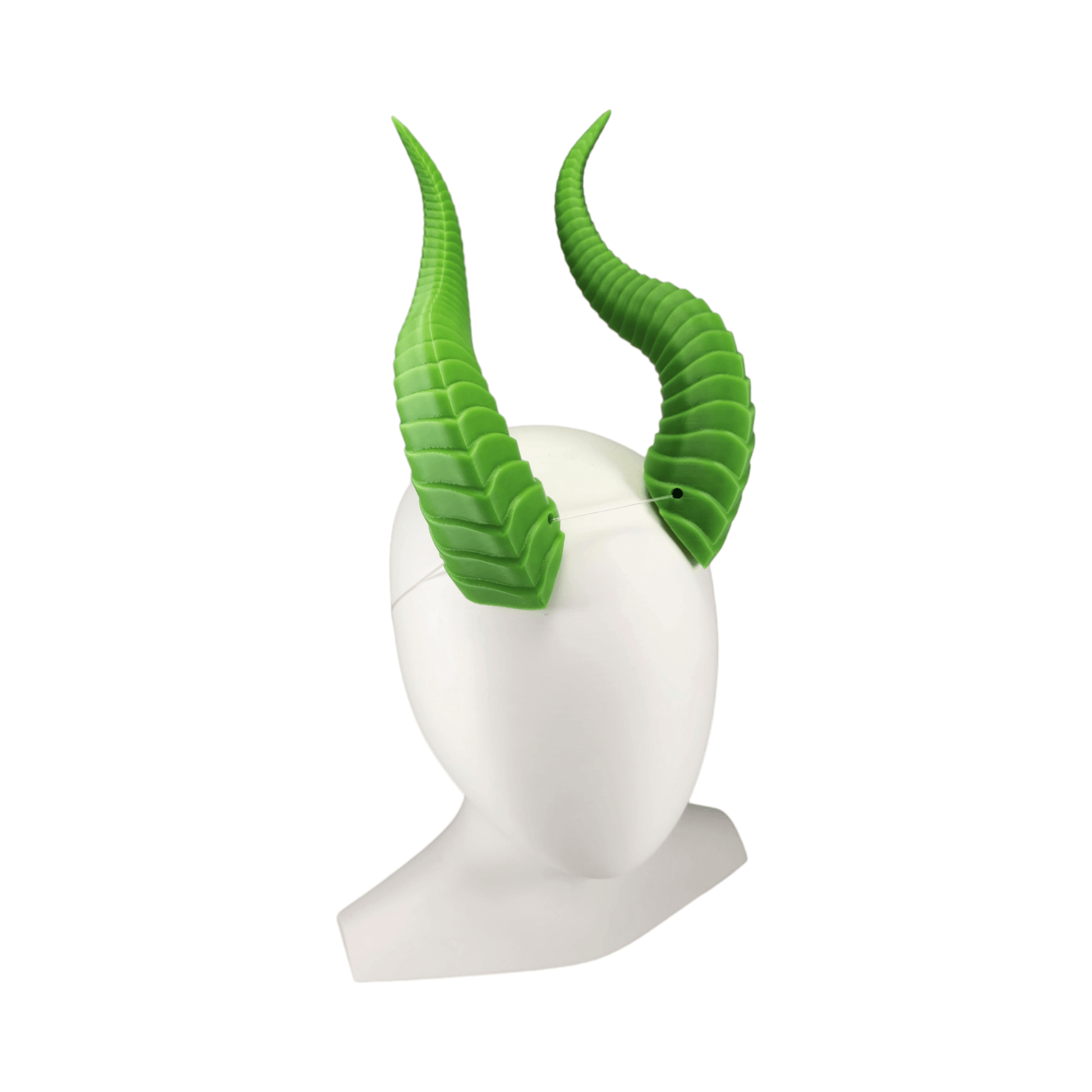 Dragon Horns for Cosplay or Headset | 3D Printed Cosplay Accessory - 3dkingdom