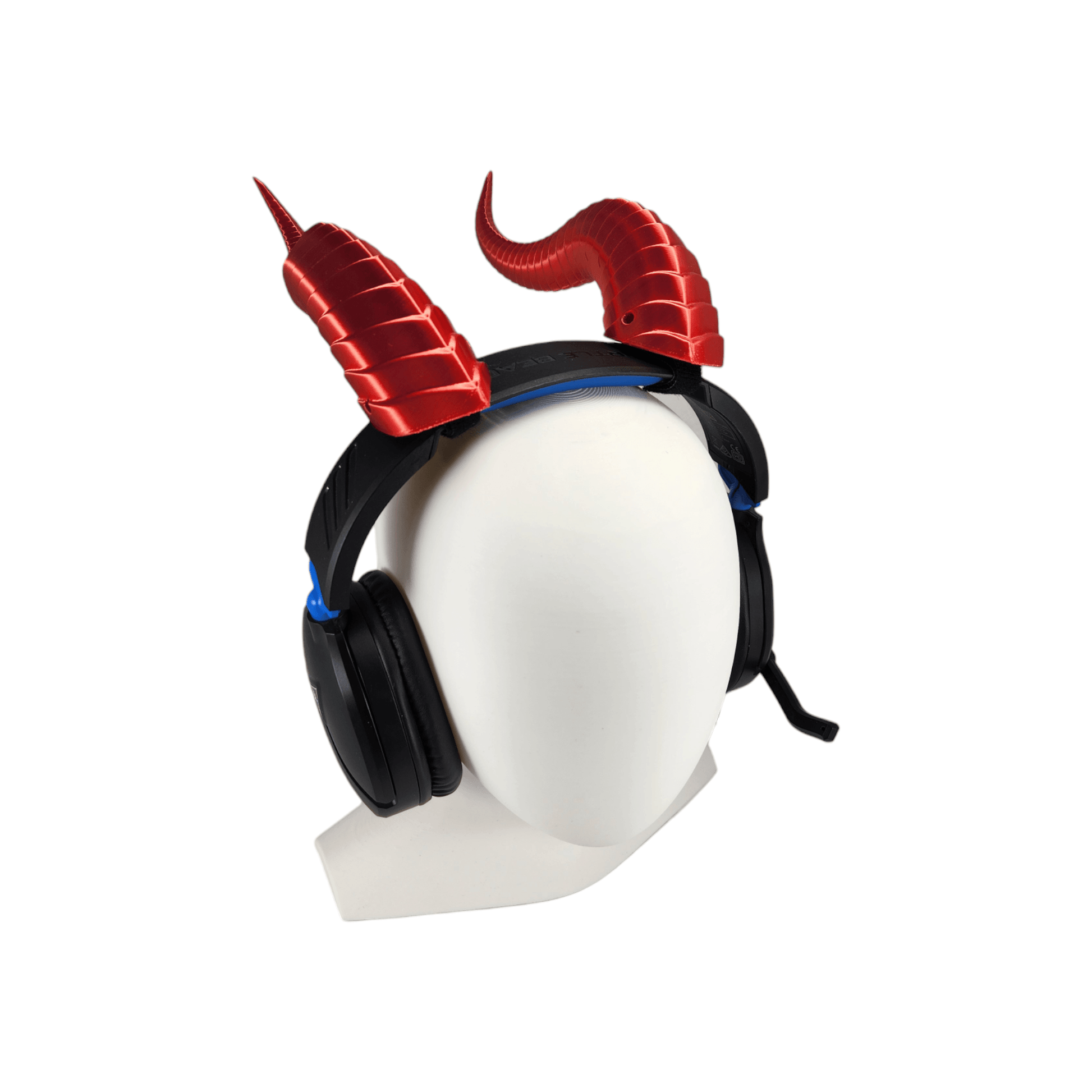 Dragon Horns for Cosplay or Headset | 3D Printed Cosplay Accessory - 3dkingdom