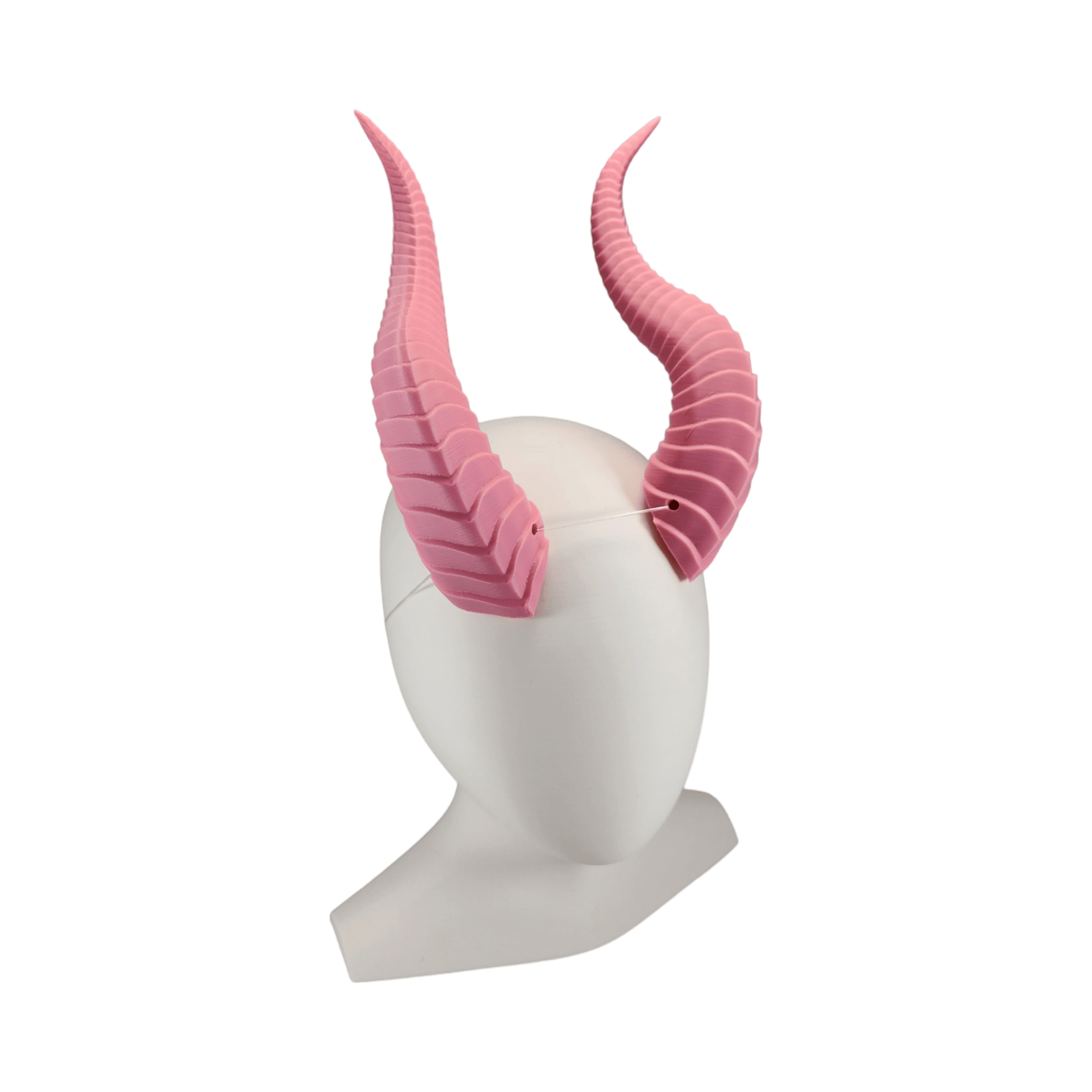 Dragon Horns for Cosplay or Headset | 3D Printed Cosplay Accessory - 3dkingdom