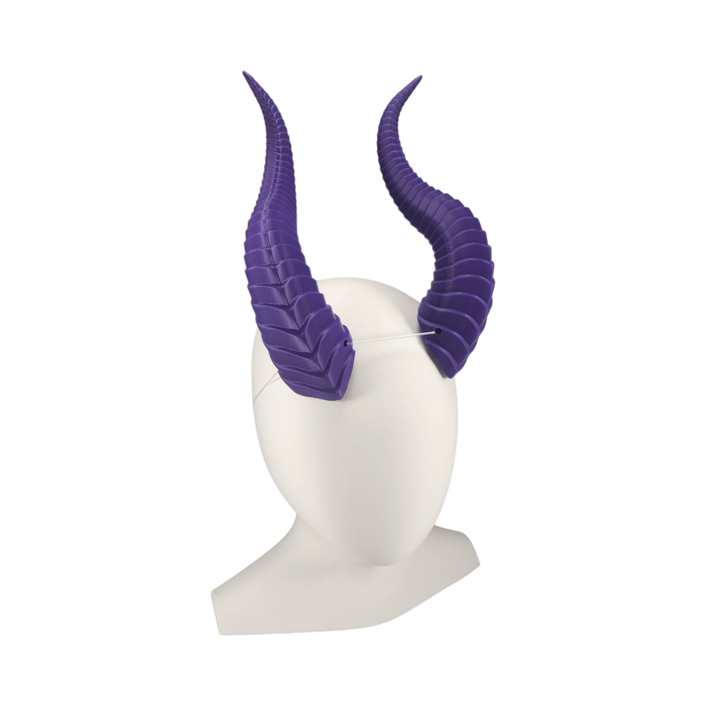 Dragon Horns for Cosplay or Headset | 3D Printed Cosplay Accessory - 3dkingdom