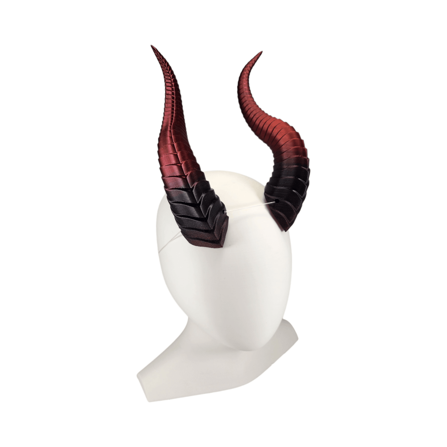 Dragon Horns for Cosplay or Headset | 3D Printed Cosplay Accessory - 3dkingdom