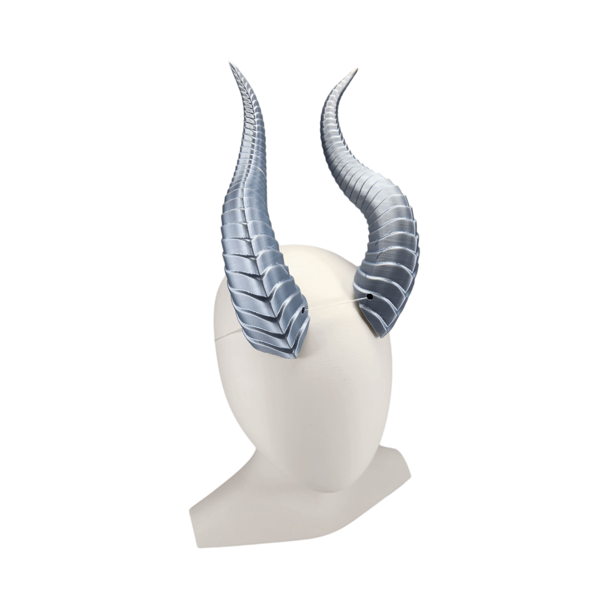 Dragon Horns for Cosplay or Headset | 3D Printed Cosplay Accessory - 3dkingdom