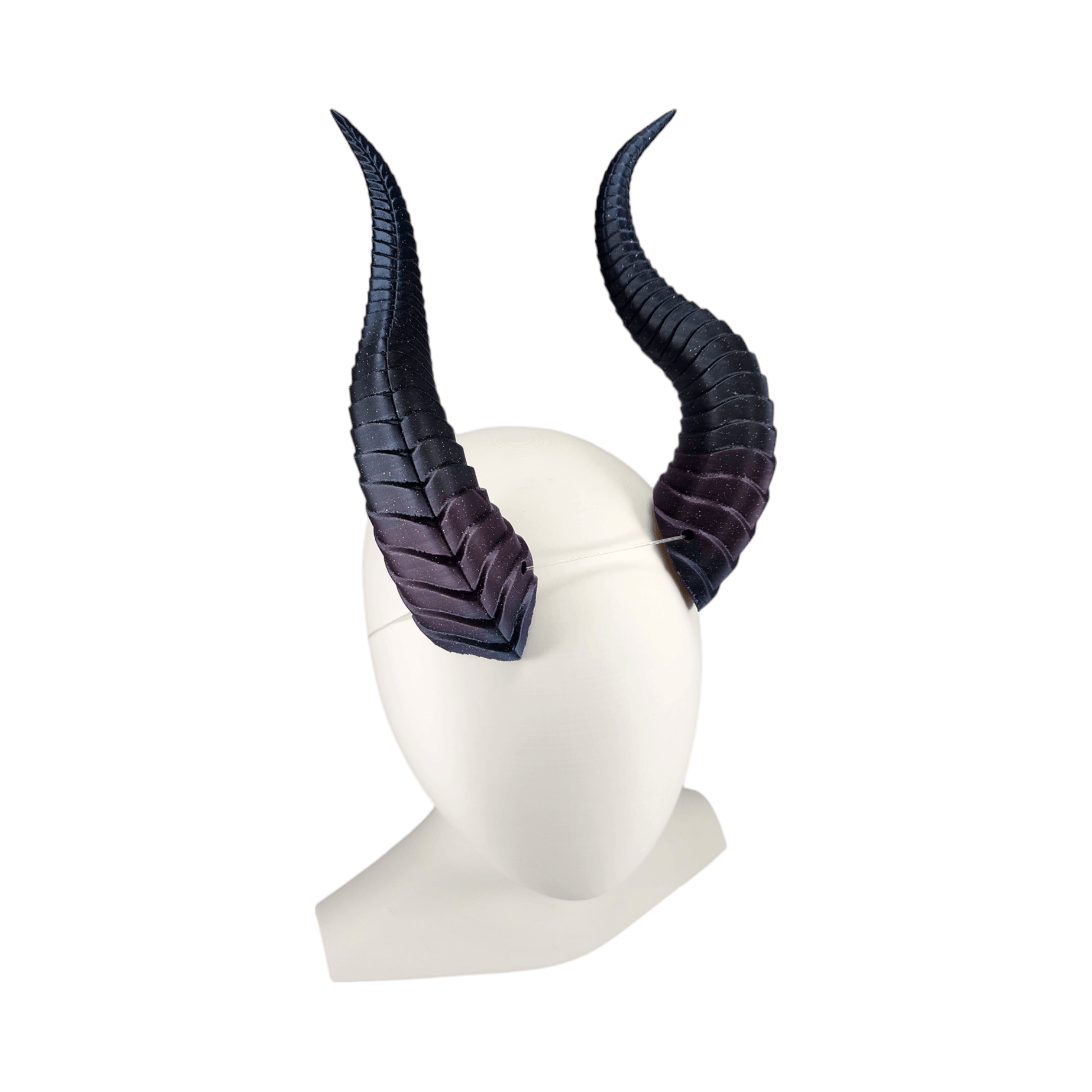 Dragon Horns for Cosplay or Headset | 3D Printed Cosplay Accessory - 3dkingdom