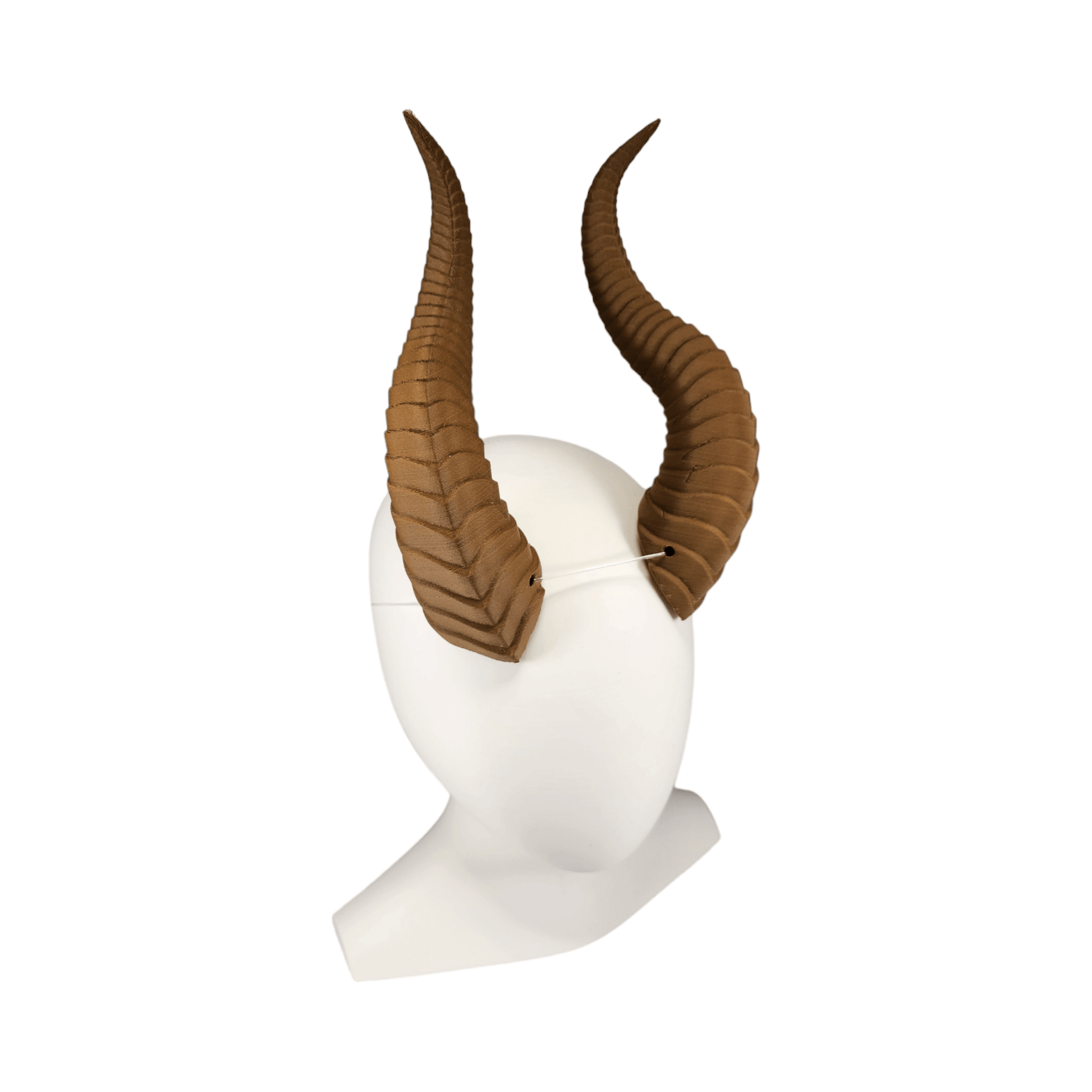 Dragon Horns for Cosplay or Headset | 3D Printed Cosplay Accessory - 3dkingdom