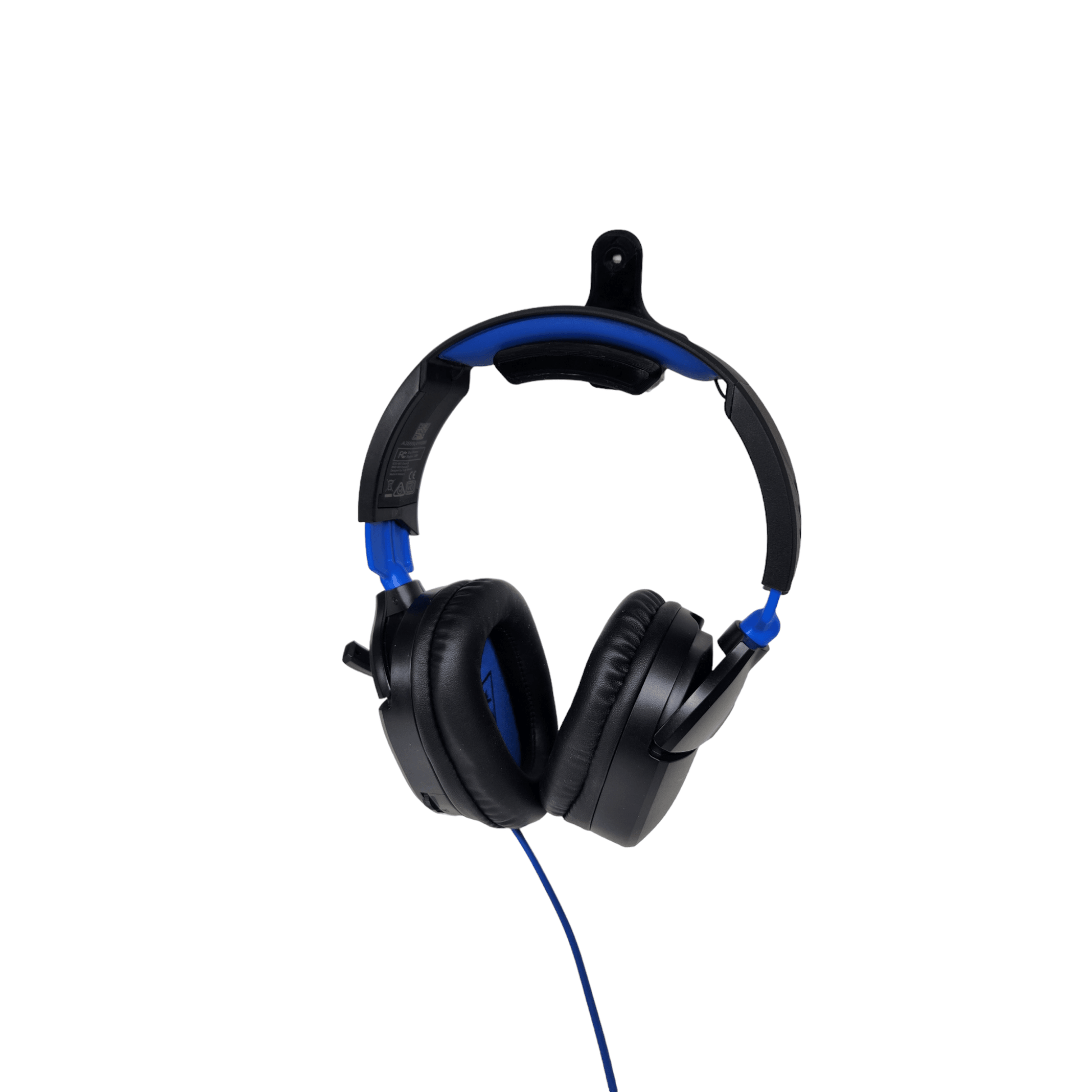 Custom Minimalist Headphone Wall Mount Screws and Tape Included - 3dkingdom